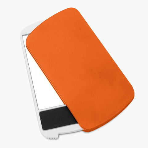 Taschenspiegel Orange