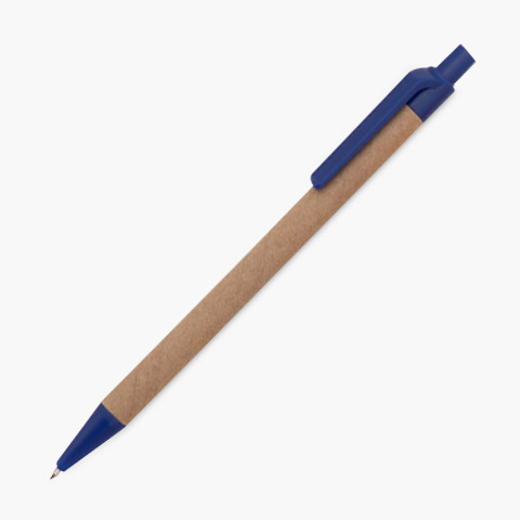 Kugelschreiber Natur Blau