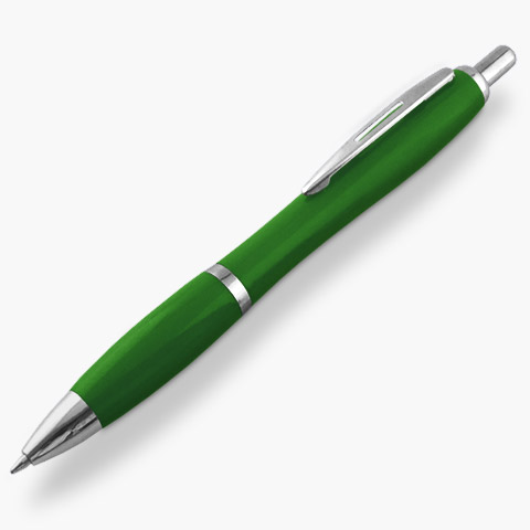Kugelschreiber Luna Vollfarbe Grün
