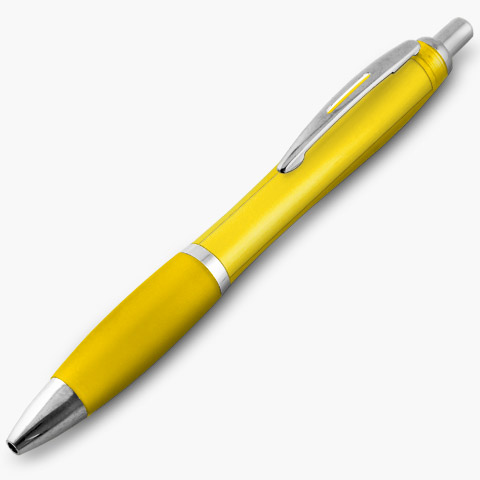 Kugelschreiber Luna Frost Gelb