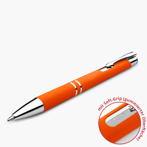 Kugelschreiber La Garda Soft Orange