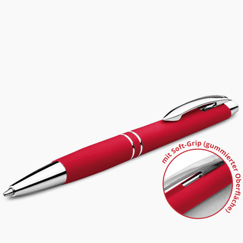 Kugelschreiber Marianna Soft Rot