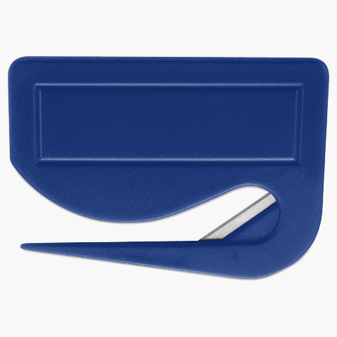 Brieföffner Taschenformat Blau