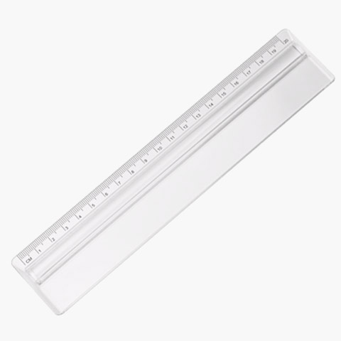 Lineal 20 cm Zeilenlupe Lineal 20 cm Zeilenlupe