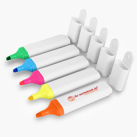 Textmarker bedrucken