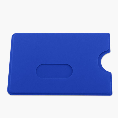 Kreditkartenhülle flexible Blau