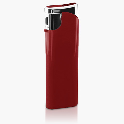 Feuerzeug Elegant Rot Feuerzeug Elegant Rot