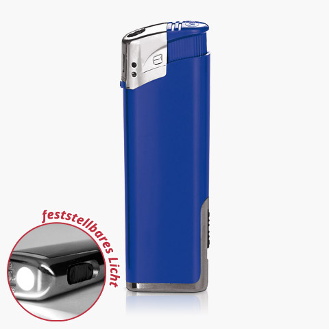 Feuerzeug LED-Licht Blau Feuerzeug LED-Licht Blau