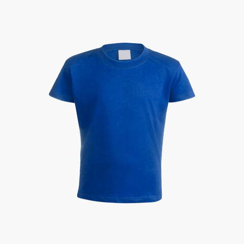 T-Shirt Kinder Baumwolle Blau