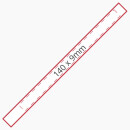 Zimmermannsbleistift 17,5 cm