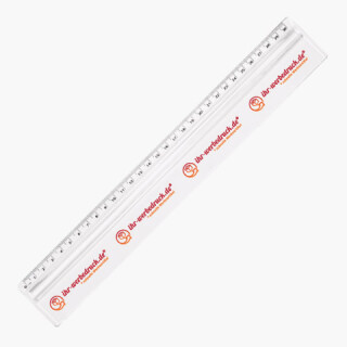 Lineal 30 cm Zeilenlupe