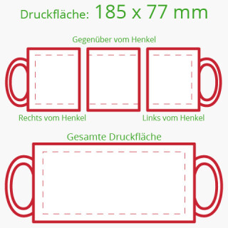 Zaubertassen Keramik - 330 ml