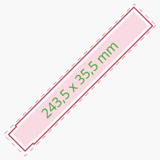 Zollstock Holz - 2m