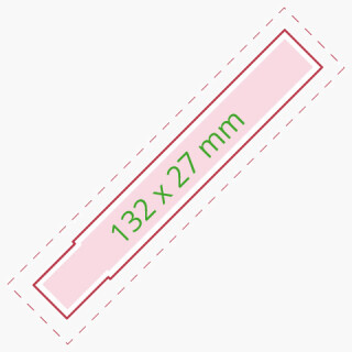 Zollstock Kunststoff - 1 m