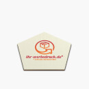 Bierdeckel Fünfeck