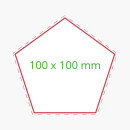 Bierdeckel Fünfeck