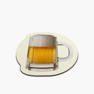 Bierdeckel Krug