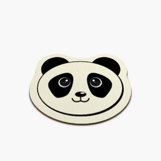 Bierdeckel Panda