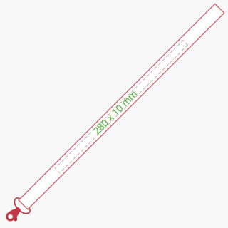 Schl&uuml;sselband Farbig 20mm