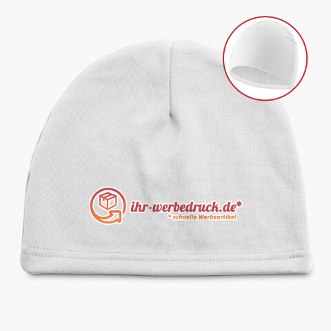 Give-Away mit Wintermütze als Ihrem Aufdruck