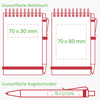 Notizblock Bambusholz A6