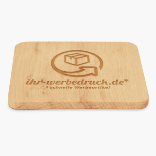 Eckiger Untersetzer aus Holz