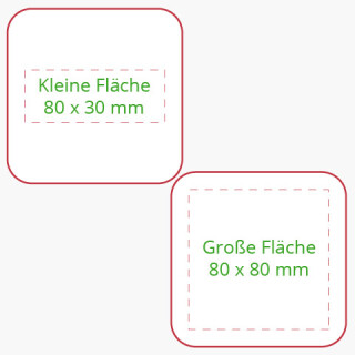 Eckiger Untersetzer aus Holz