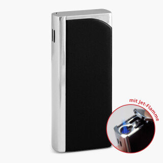 Feuerzeug 32 Milano Jet Schwarz - Kat.68 - LASF