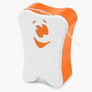 Zahnseide Smiley Orange - KAT.2 - M