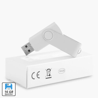 USB-Stick Smart Color - 16 GB Weiß - KAT.68 - GRA