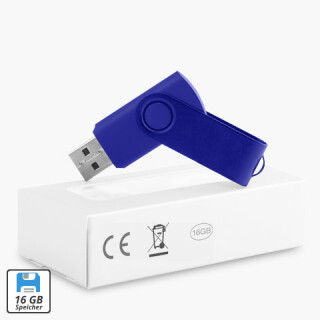 USB-Stick Smart Color - 16 GB Blau - KAT.68 - GRA