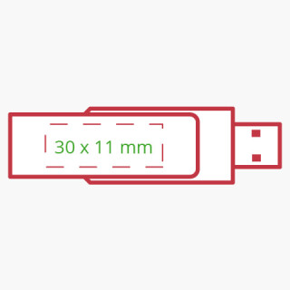 USB-Stick Smart Bambus - 16 GB