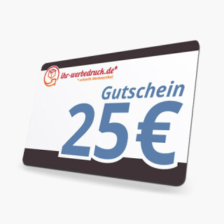 G$S$G Geschenk-Gutschein 25EUR
