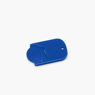 Chiphalter klein rund Blau - KAT.1 - M