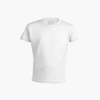 Kinder T-Shirt Wei&szlig; Baumwolle Wei&szlig; - XL - KAT.80 - TEV