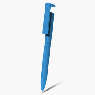 Kugelschreiber 76 Halter Straw Blau - KAT.19 - MIK2