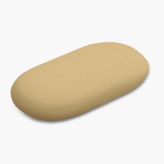 Radiergummi Stone BEIGE 52x28x11mm